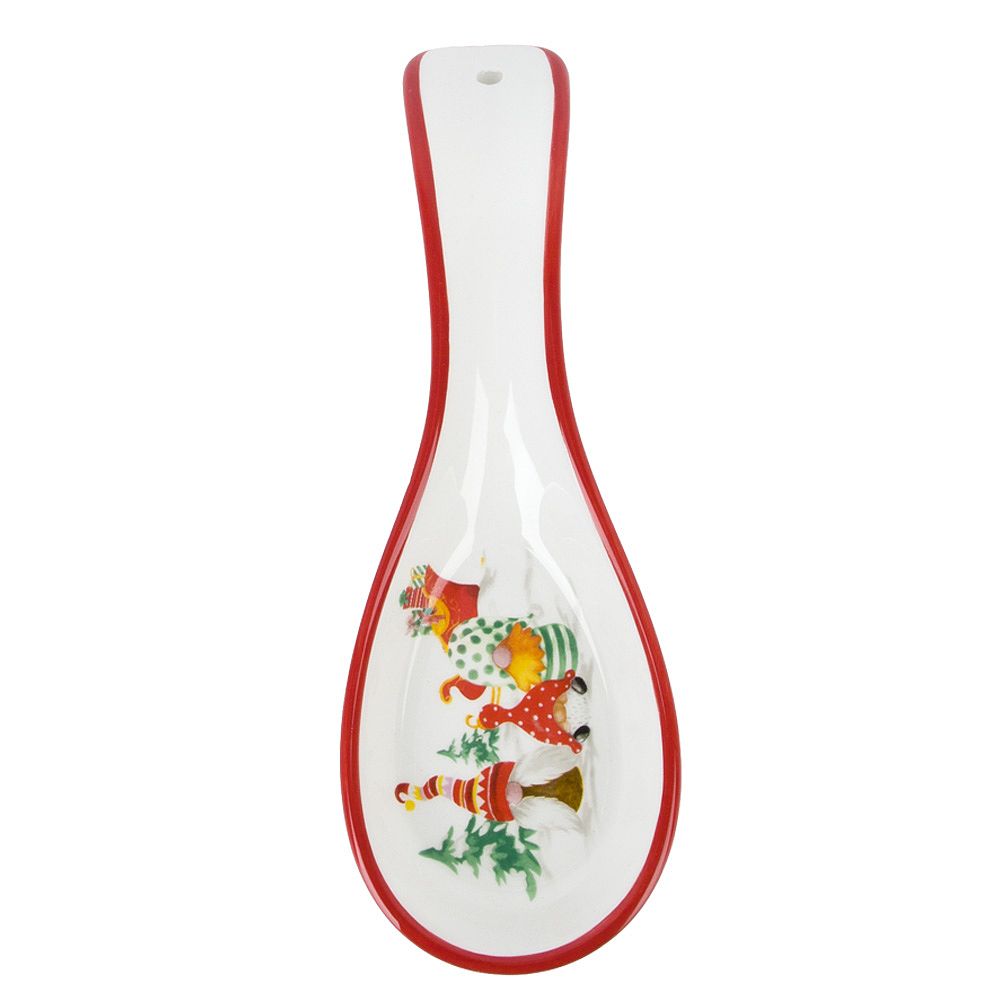 Подставка под ложку " " 23х8см (керамика) (подарочная упаковка)