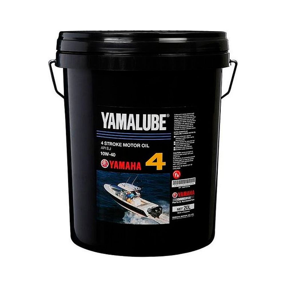 Yamalube 4 SAE 10W-40 API SJ Marine Mineral Oil (20 л)