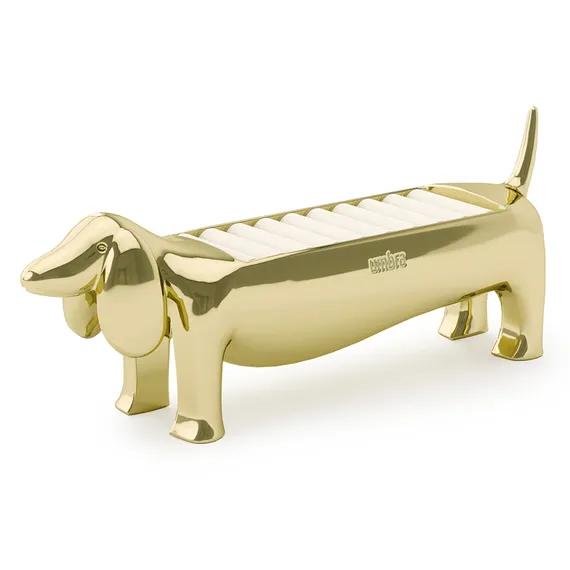 Держатель для колец dachsie, латунь