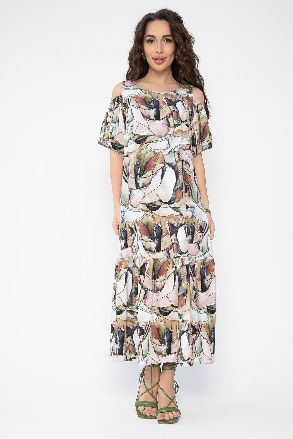 Платье Марианна (бежевое) П15349-5М LT Collection