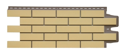 Фасадная панель Grand Line Клинкерный кирпич Элит Ваниль 0.39м2