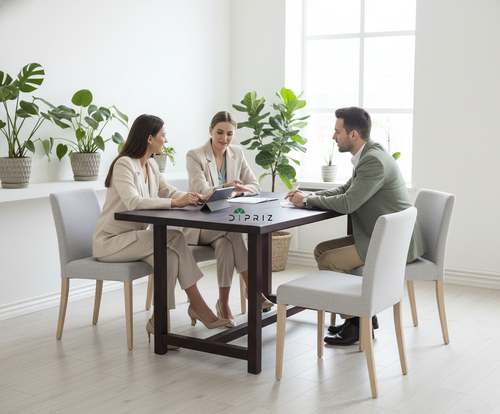 Стол Обеденный/Переговорный «Европейский Гранд» из Массива Сосны браун