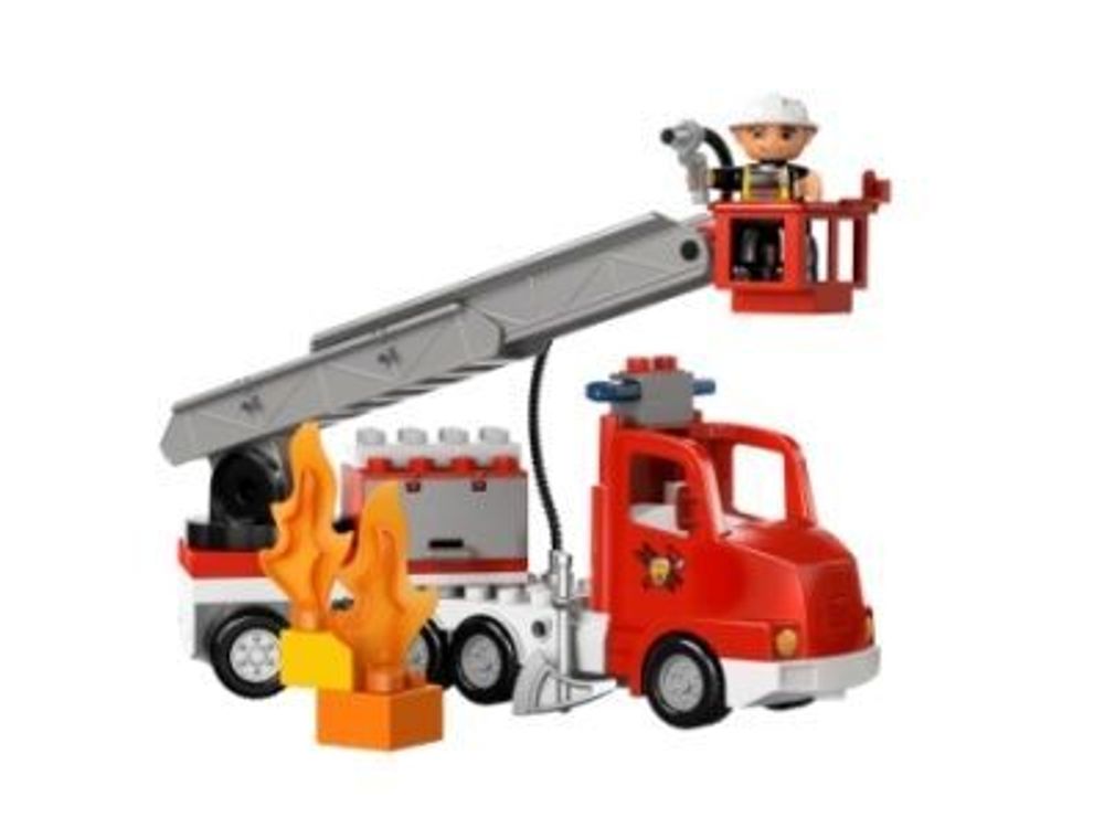 Купить Конструктор LEGO-DUPLO Пожарный грузовик