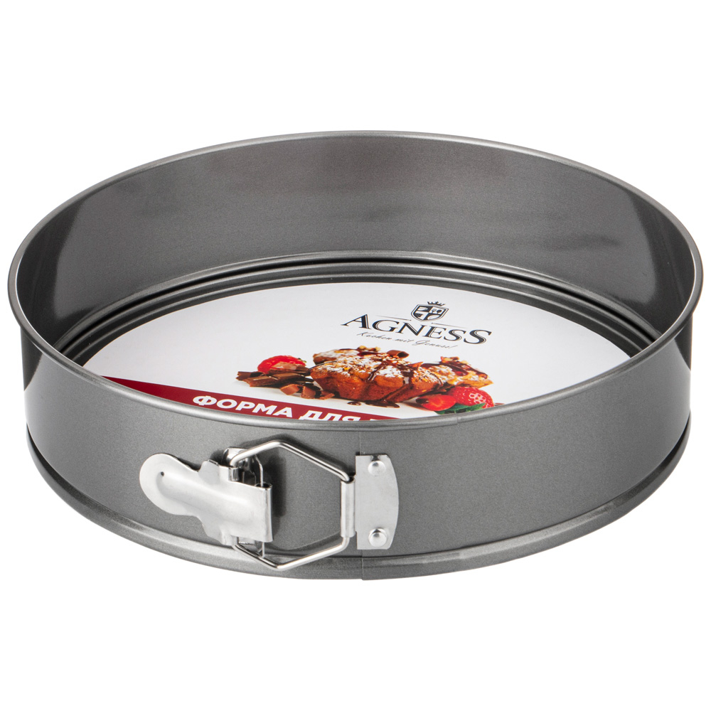 Форма для выпечки Agness разъемная с антипригарным покрытием 26см