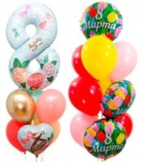 Готовые букеты к 8 марта