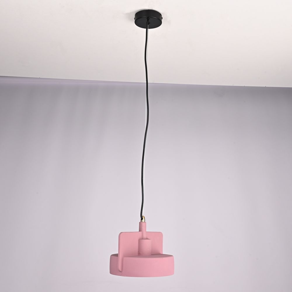 Подвесной бетонный светильник SKOVL A терракот