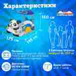 Семейная электрическая лодка-катамаран «Панда» , 2+1