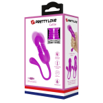 Лиловое виброяйцо с поступательными движениями Pretty Love Egg Vibrator Callieri Purple BI-014892