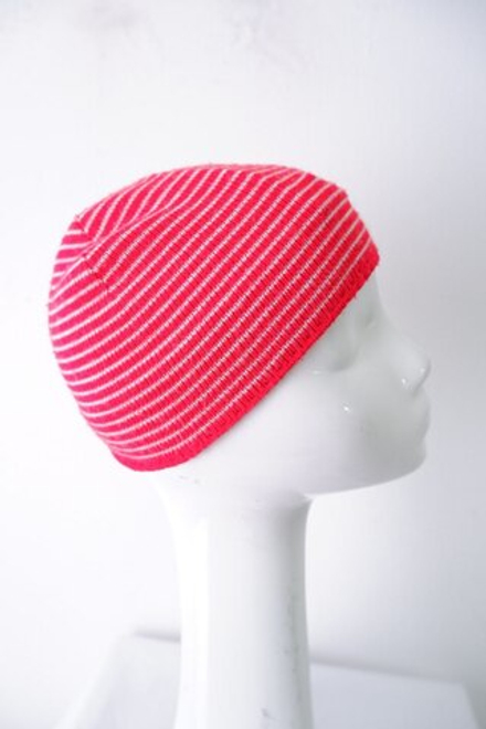 Шапка шерстяная в полоску