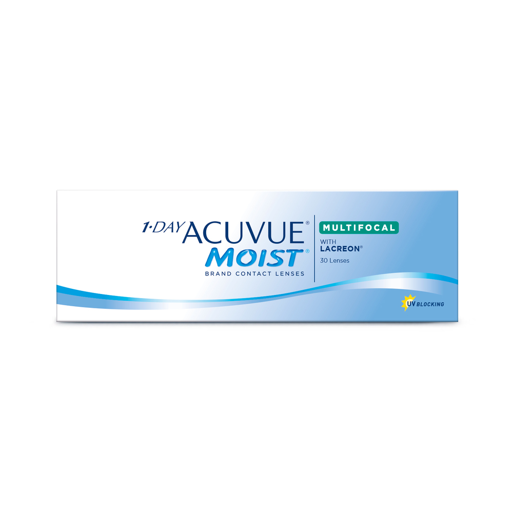 Контактные линзы Johnson&Johnson 1-DAY Acuvue Moist мультифокальные