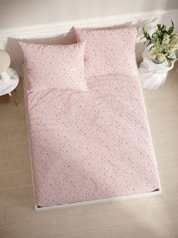 Постельное белье перкаль Сказка "Сердечки" евро Наволочка 50х70 см 2 шт Простынь 240x215 см Пододеяльник 200x215 см