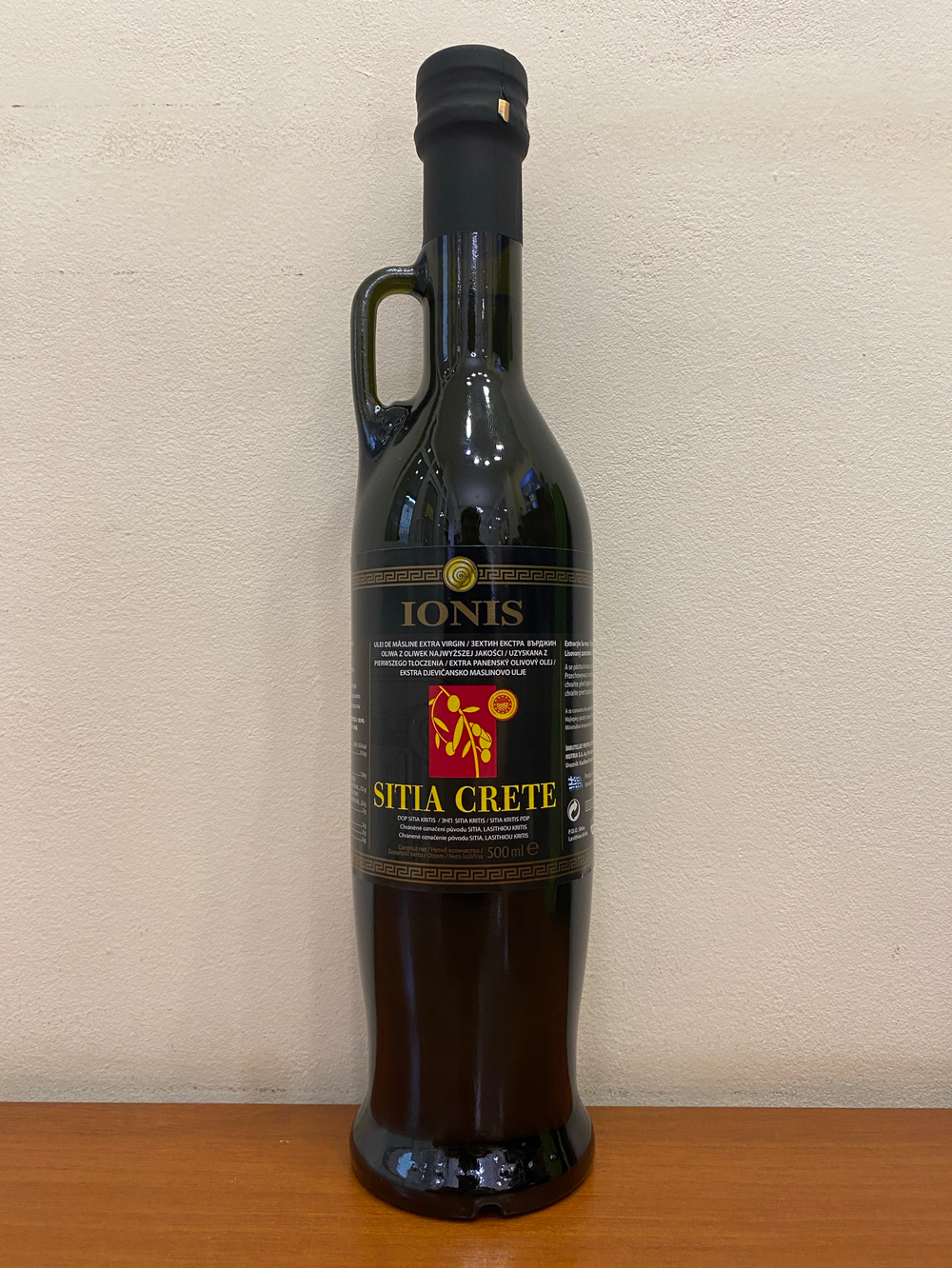 Оливковое масло IONIS D.O.P. SITIA CRETE Extra Virgin 500 мл, Крит, Греция