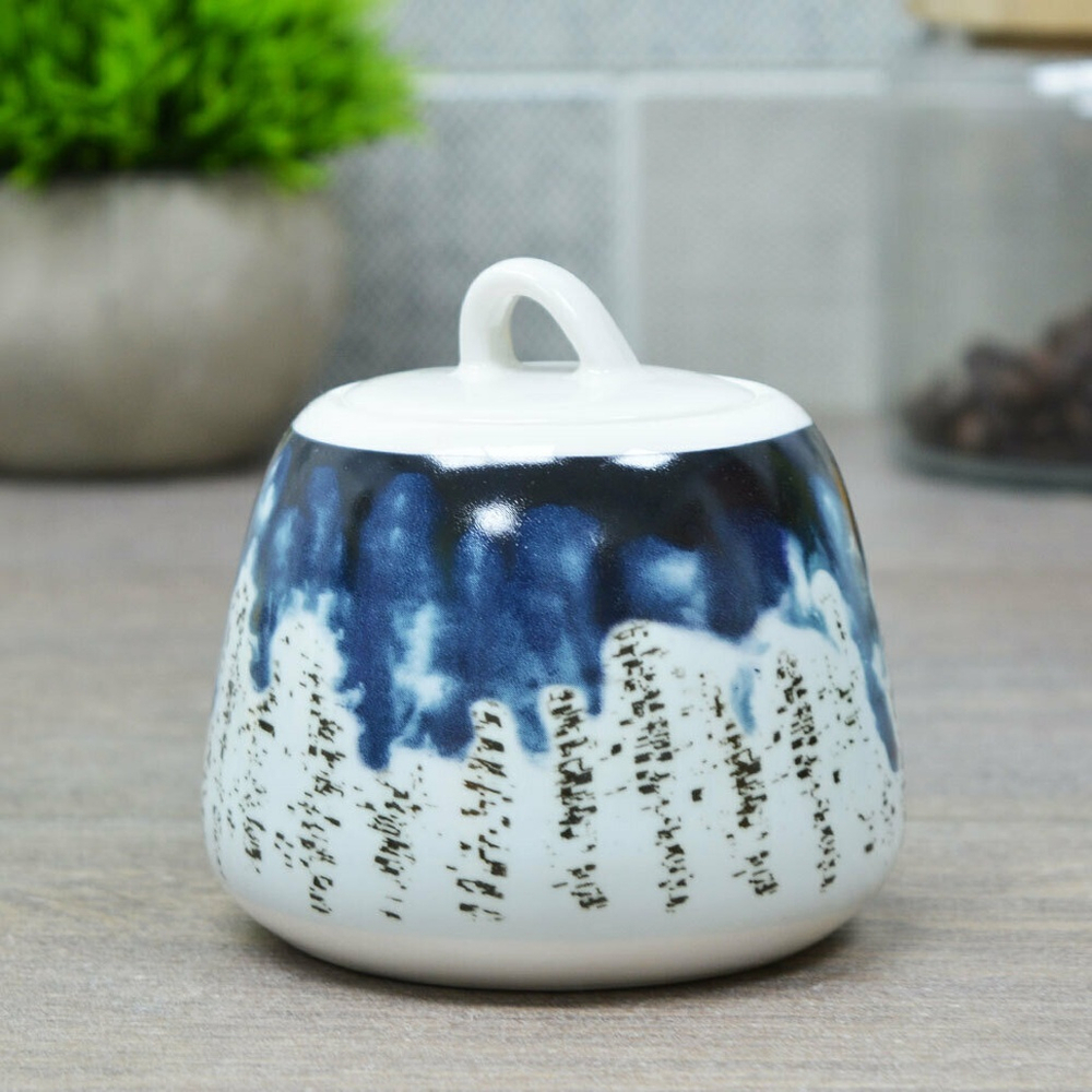 Сахарница 220мл "Blue star"