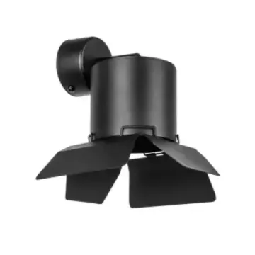 Накладной точечный светильник 1*GХ53 RBX3487487 чёрный Rullo Lightstar