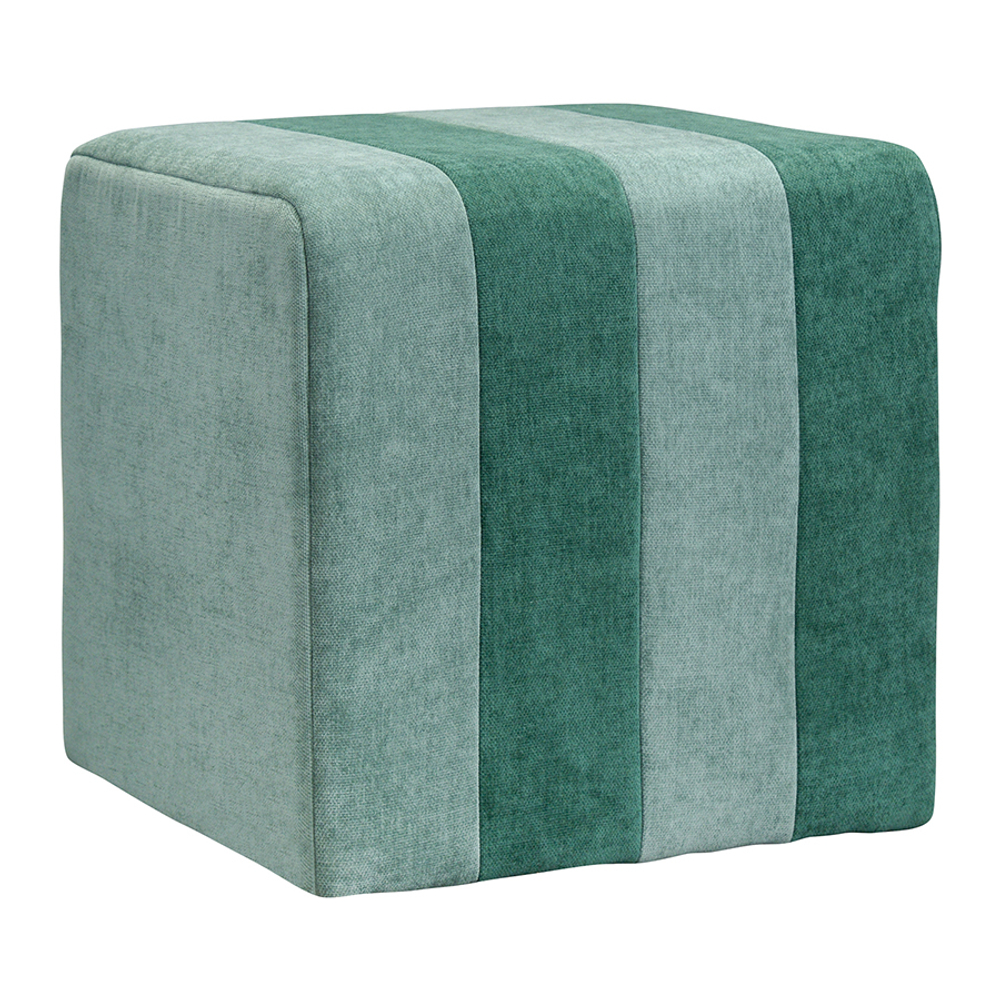 Пуф Bergenson Bjorn Idar, шенилл, зеленый