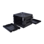 Ударопрочный пластиковый Рэковый кейс 8 юнитов KZCASE@RACK8U