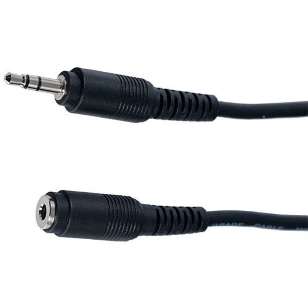 Кабель удлинительный Telecom 3.5 Jack (M) - 3.5 Jack (F), стерео, аудио, 2м