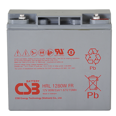 Аккумулятор CSB HRL1280W