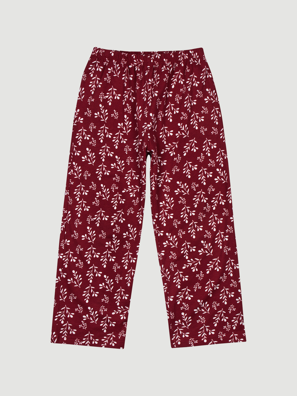 Пижама с воротником Mjölk Снежные веточки, уценка