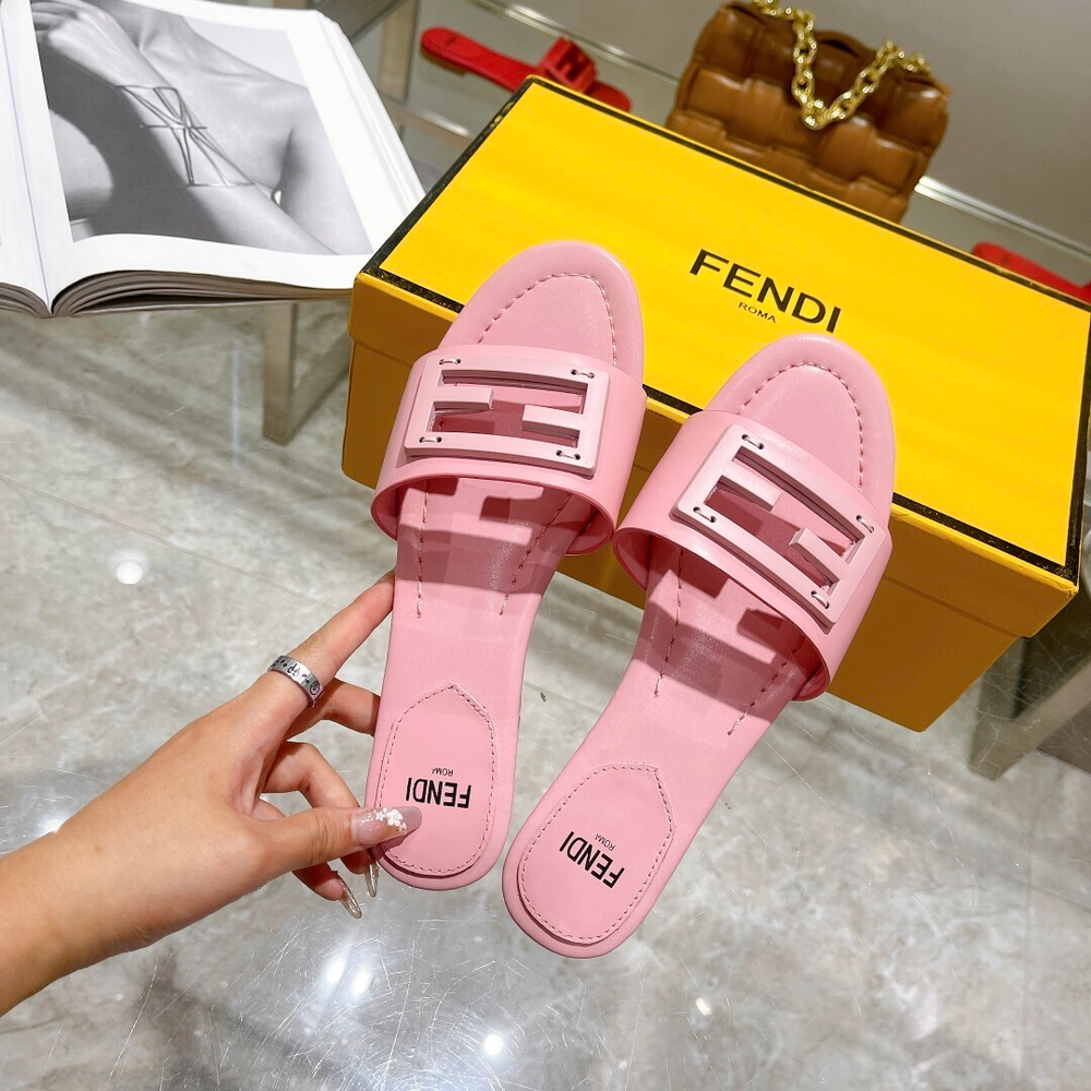 Fendi Baguette Slides