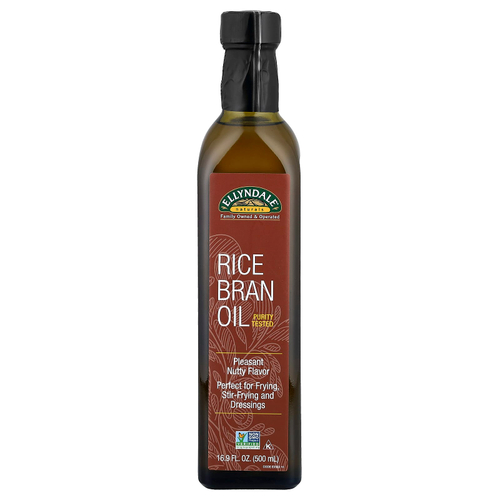 NOW Foods, Ellyndale® Naturals, масло из рисовых отрубей, 500 мл (16,9 жидк. унции)