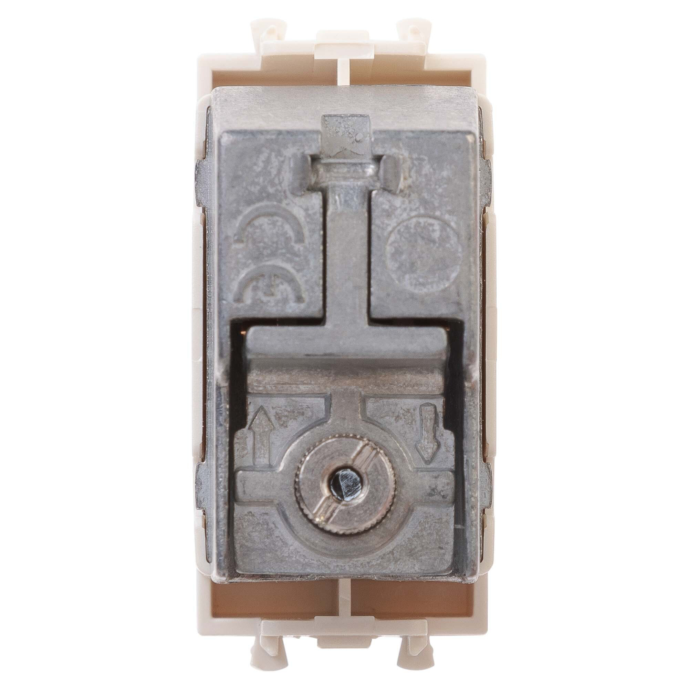 Розетка TV проходная модульная, "Avanti", "Ванильная дымка", 1 модуль