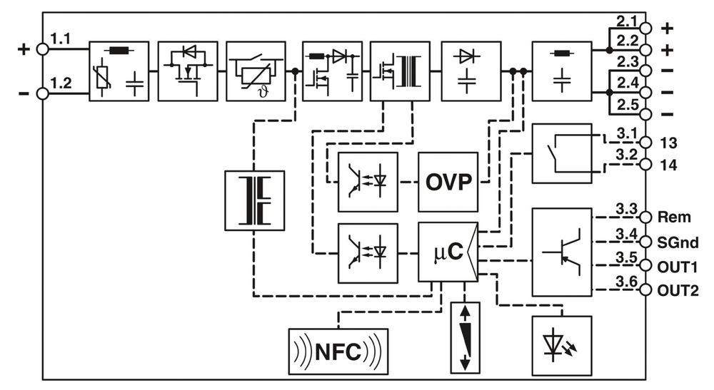 1046805 - QUINT4-PS/24DC/24DC/20/SC - Преобразователь DC/DC