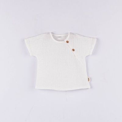 Muslin shirt 3-18 months - Heavy Cream