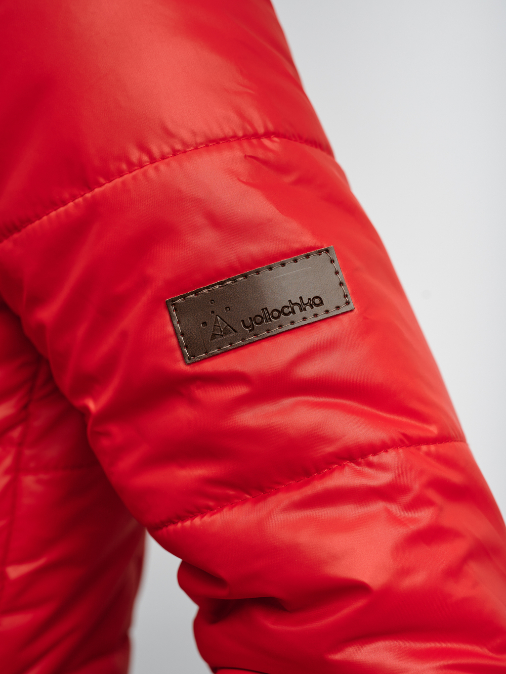 Пальто "Слим" красный