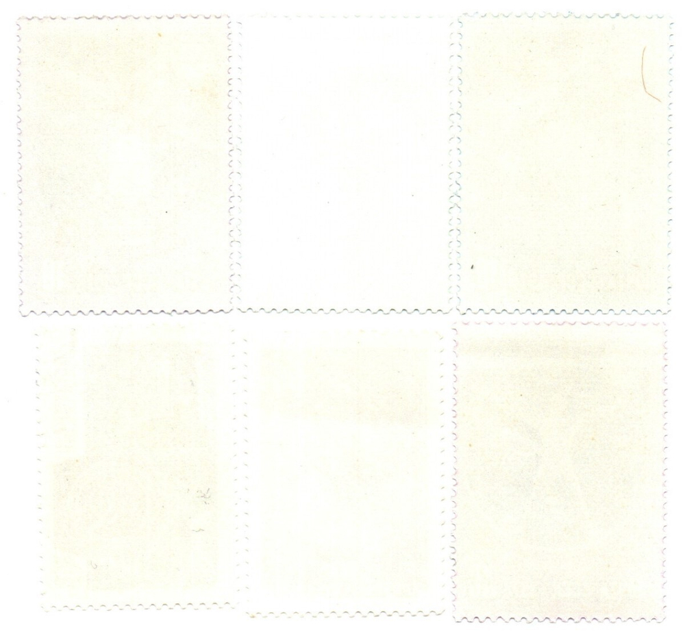 Марки Космос 6 шт. 1978 г. XF