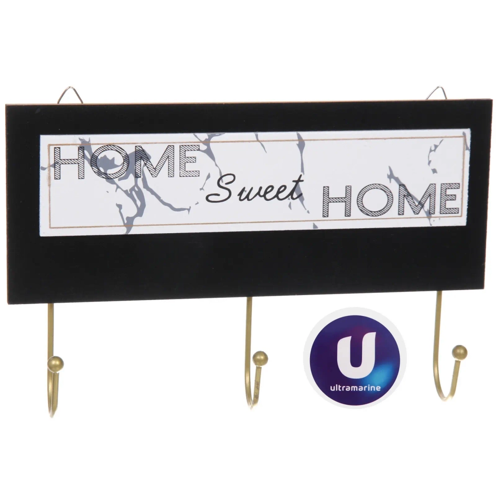 Ключница настенная «ЛОФТ ТАМБЛ», три крючка, 25*15см (пакет, лейбл Ultramarine )