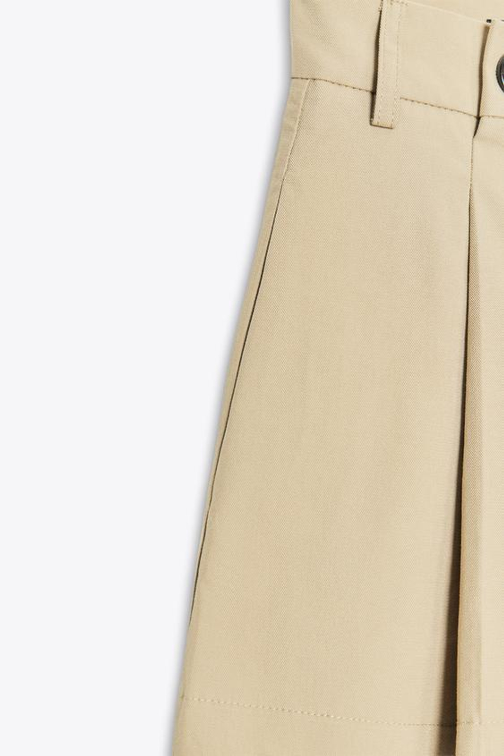 ZARА ШОРТЫ СО СКЛАДКАМИ И ПУГОВИЦАМИ, СВЕТЛЫЙ РЫЖЕВАТО-КОРИЧНЕВЫЙ