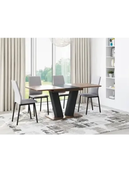 Стол кухонный обеденный раздвижной 136х80х75,5 см