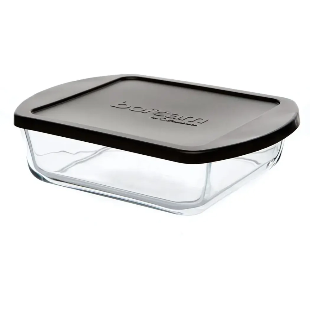 Форма для запекания с черной крышкой 210*164 мм 1080 мл(1205756)