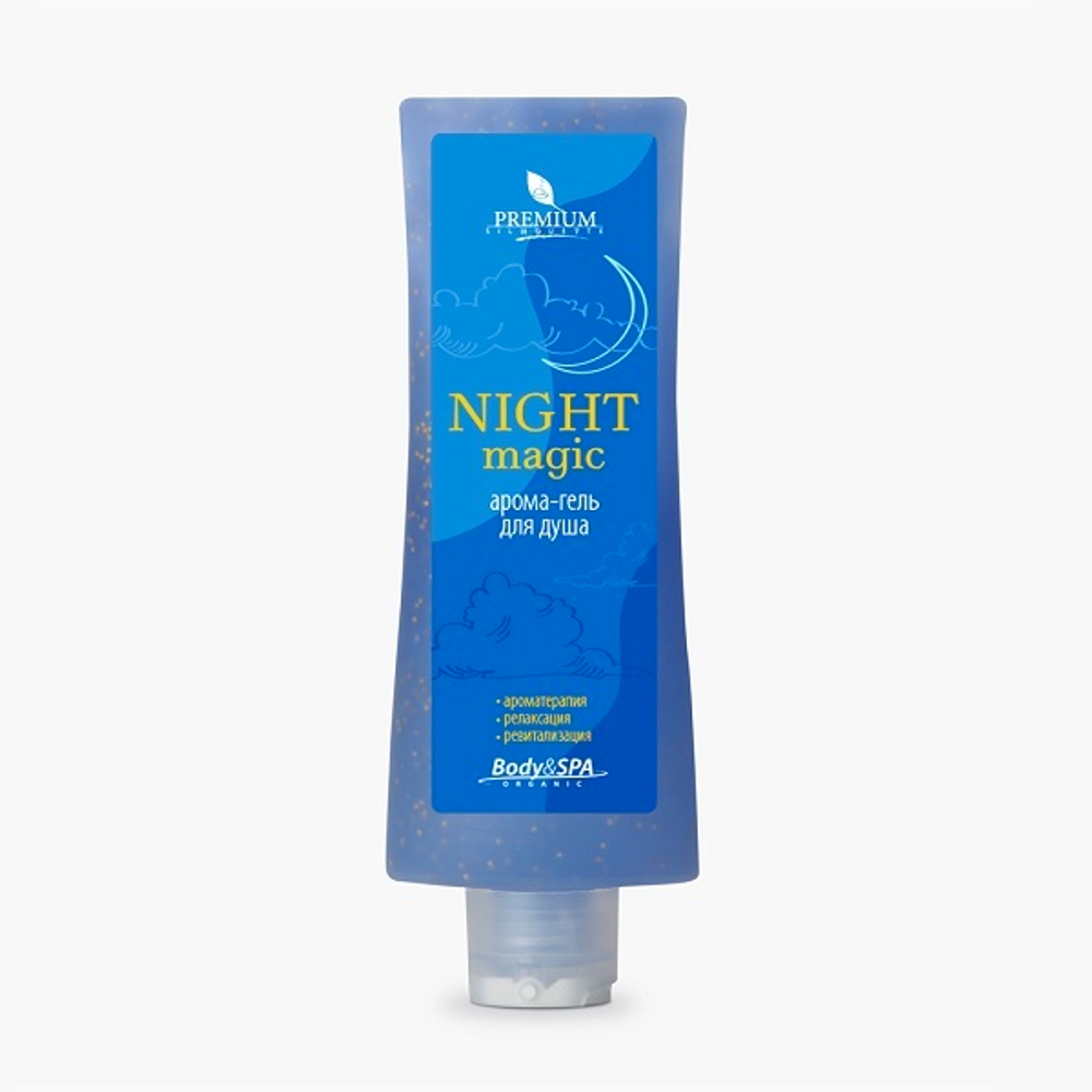Арома-гель для душа Premium Silhouette Night Magic 200мл