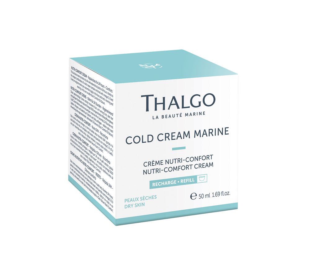 Thalgo Cold Cream Marine Восстанавливающий крем для питания и комфорта кожи Nutri-Comfort Cream сменный блок 50 мл