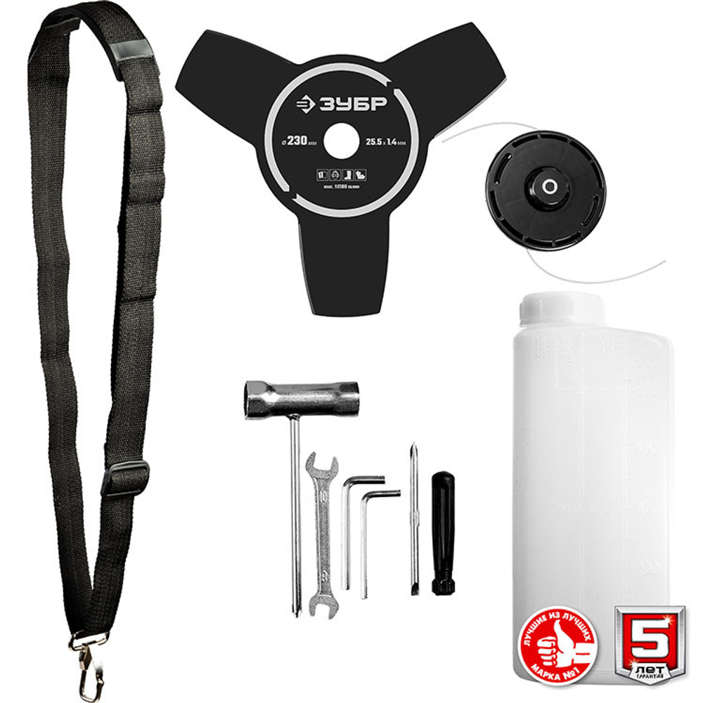 Триммер бензиновый Зубр КРБ-1000