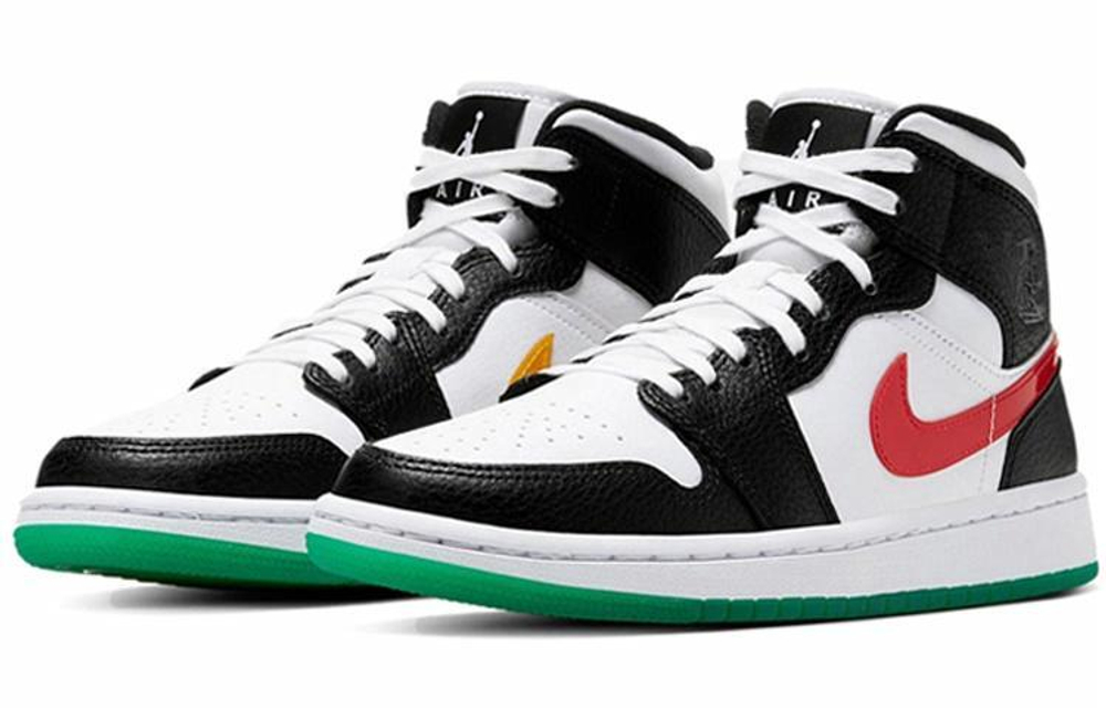 Кроссовки Jordan Air Jordan 1 Mid Alternate Swooshes (Женская размерная сетка)