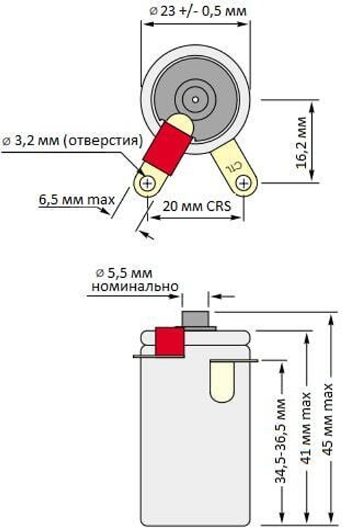 C/N CiTiceL электрохимический сенсор кислорода (O2)