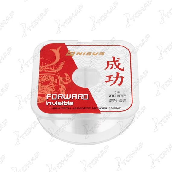 Леска FORWARD Invisible 0,370mm/100m Nylon (N-FI-0370-100) Nisus