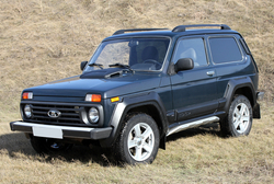 Декоративные накладки кузова Нива 4х4/Легенд "OFFROAD" (3дв/5дв)