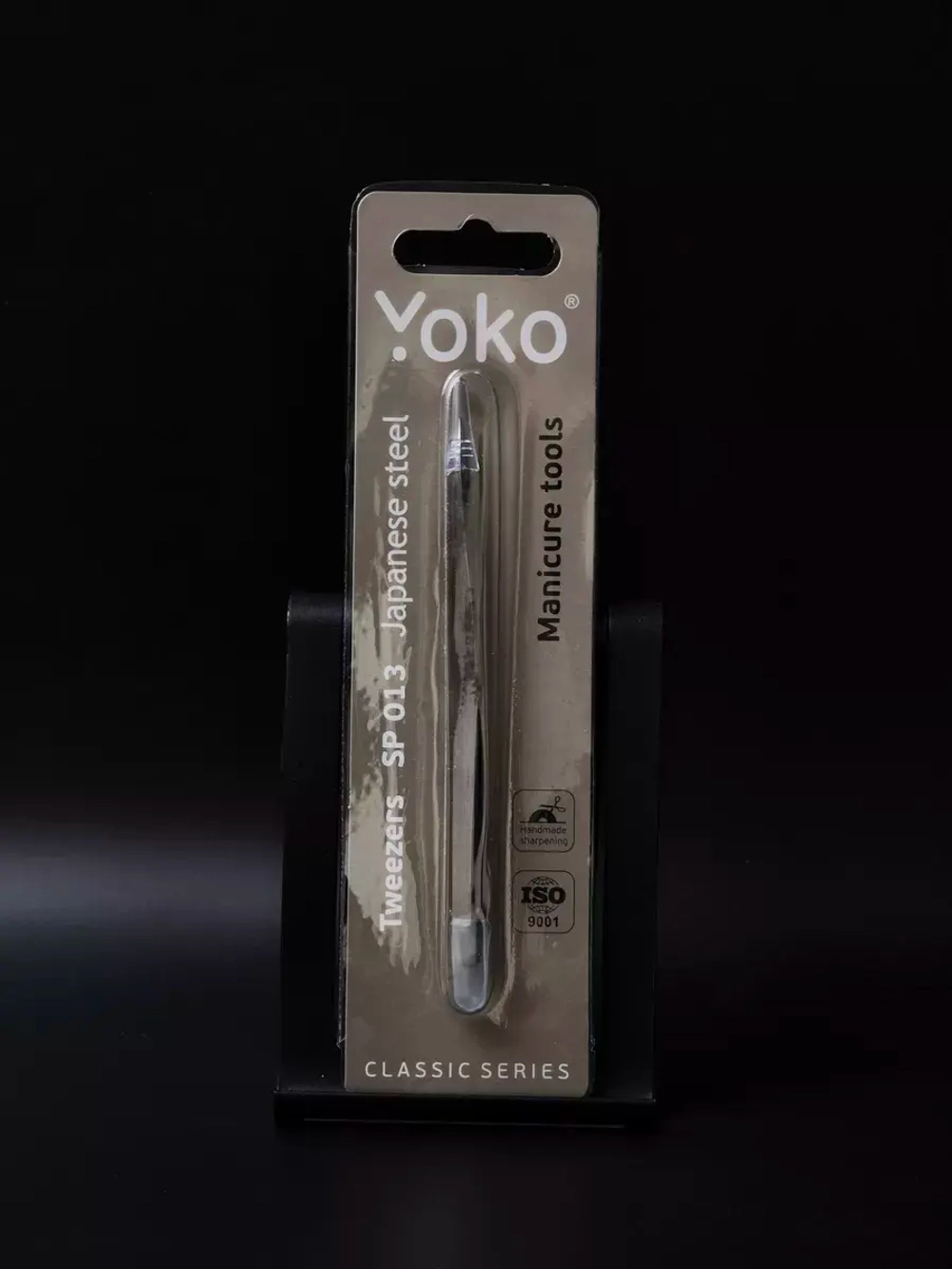 Yoko. Пинцет двойной,  длина 10,5 см. Артикул Y SP 013