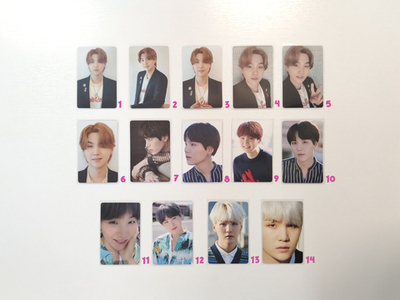 Фотокарты - BTS DICON (Шуга)