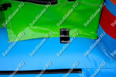 Детский надувной батут "Радужный"