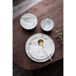 Набор тарелок marble, D21 см, 2 шт.