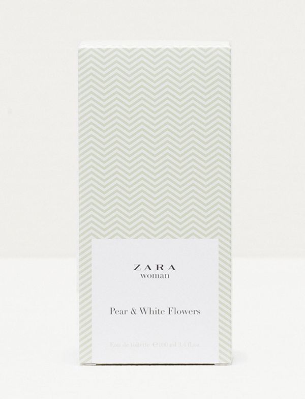 Zara Woman Pear and White Flowers