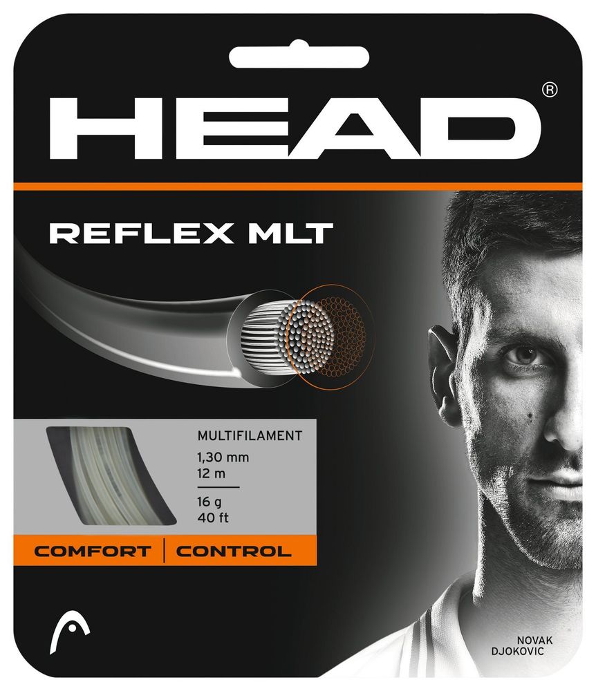 Теннисные струны Head Reflex MLT (12 m) - natural