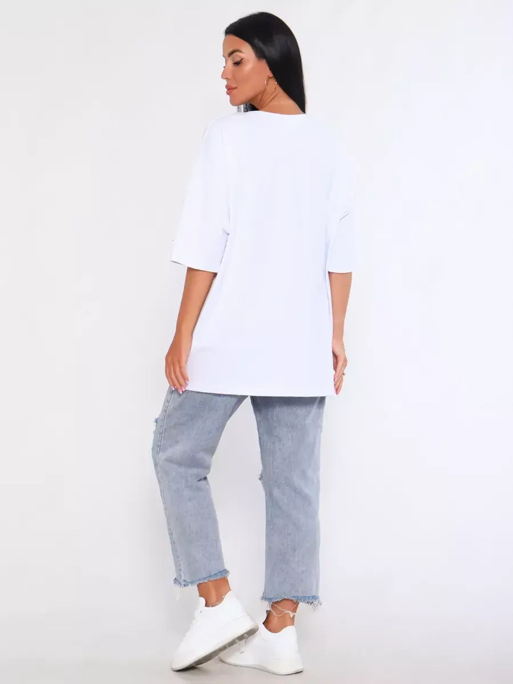 Футболка оверсайз больших размеров