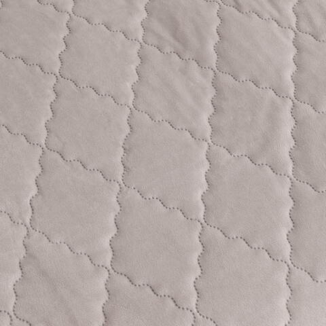 Покрывало 160х220 и наволочка 50x70 Sofi De MarkO Деметра светло-серое
