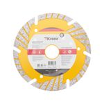 Диск алмазный отрезной Turbo сегментный с защитными секторами, 125х22,2x10мм KRANZ